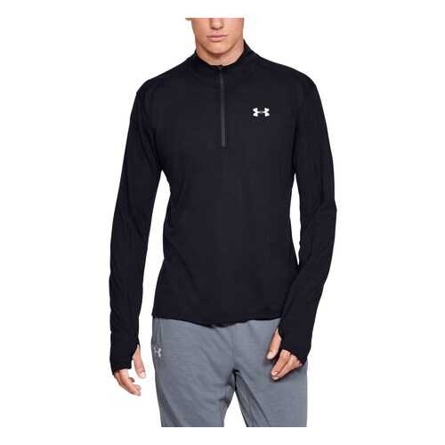 Лонгслив Under Armour Streaker Half Zip Run LS, 001 черный, SM