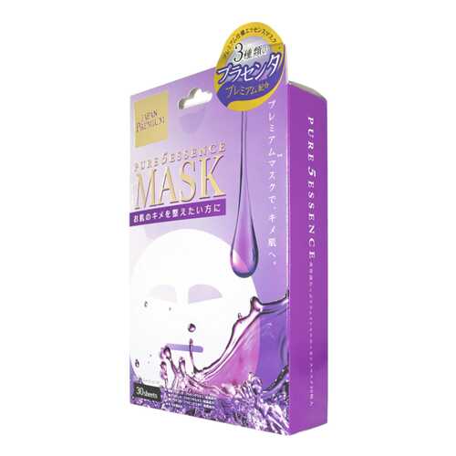 Маска для лица JAPAN GALS Premium c тремя видами плаценты 30 шт