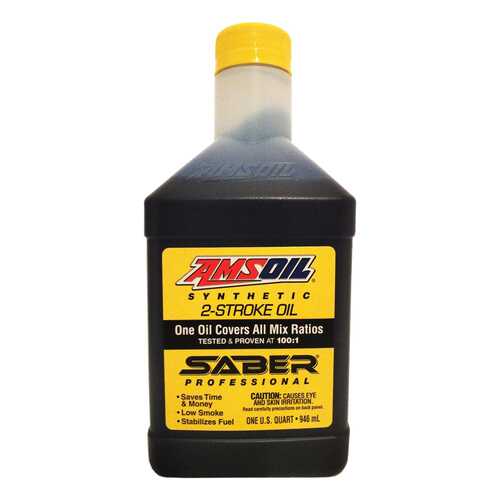 Моторное масло Amsoil Saber Professional 2-Stroke ASTM D445 0,946л