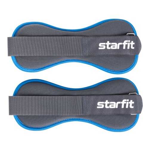 Starfit Утяжелители универсальные WT-501, 2 кг, черно-синий