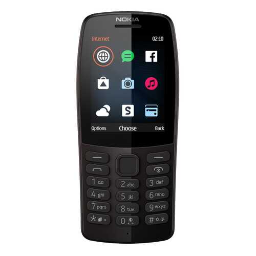 Мобильные телефон Nokia 210 TA-1139 DS Black