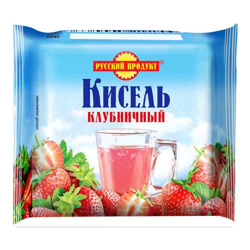 Кисель Русский продукт клубничный брикет 220 г