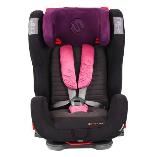 Автокресло AVIONAUT 9-36 кг EVOLVAIR SOFTY Черный/Фиолетовый