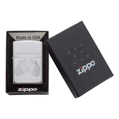 Зажигалка Zippo Dancing Dragons 29988 High Polish Chrome