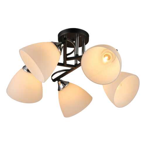 Люстра потолочная 5*60Вт E27 IMEX MD.2980-5-S BK+CH