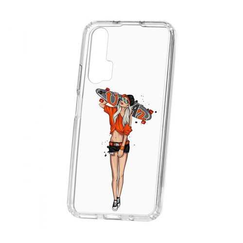 Чехол Kruche Huawei Honor 20 Pro Print Лонгборд
