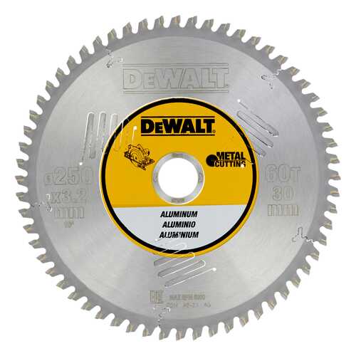 Диск по алюминию для дисковых пил DeWALT DT1915-QZ