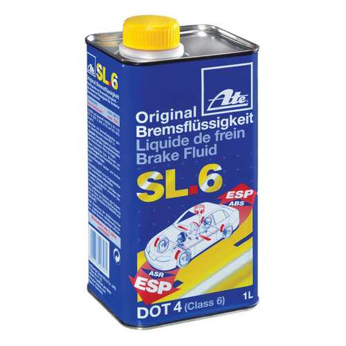 Тормозная жидкость ATE DOT 4 SL.6 1 л