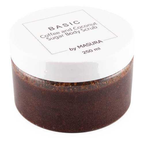 Кофейный сахарный скраб для тела Masura Coffee and Coconut, 250 мл