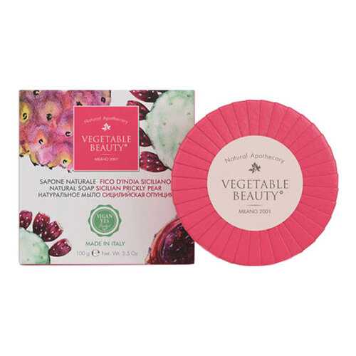 Косметическое мыло Vegetable Beauty Сицилийская опунция 100 г