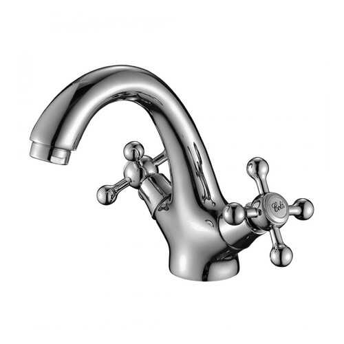 Смеситель Decoroom DR49011 двуручный для умывальника монолитный, хром