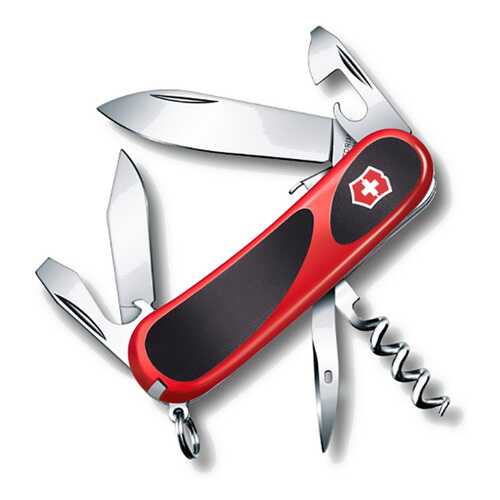 Мультитул Victorinox Evolution 2.3603.SC 85 мм красно-черный, 12 функций