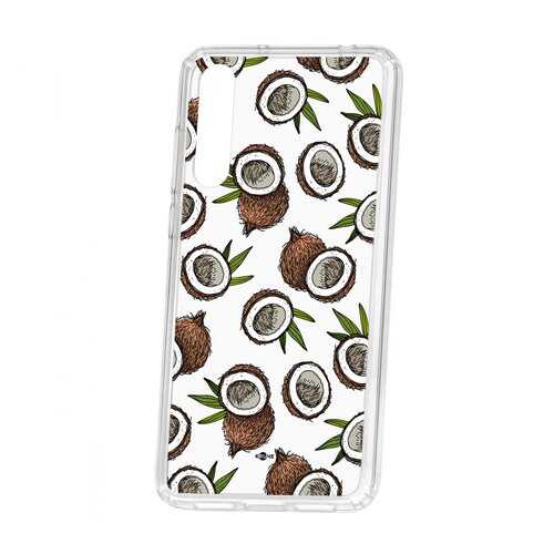 Чехол Kruche Huawei P20 Pro (Plus) Print Кокосы