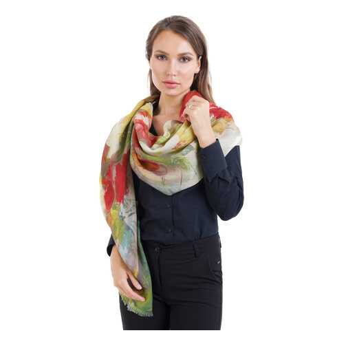Палантин женский Le Motif Couture QY17-356 разноцветный