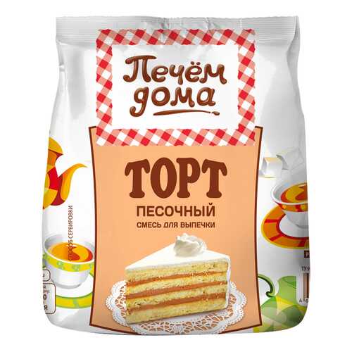Смесь для выпечки Печем дома торт песочный 400 г