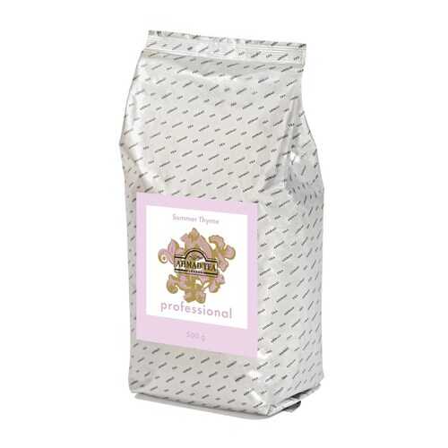 Чай Ahmad Tea Professional, Летний Чабрец, с чабрецом, чёрный, листовой, в пакете, 500г