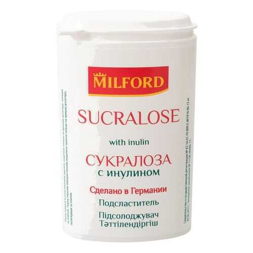 Подсластитель сукралоза Milford с инулином 22.2 г