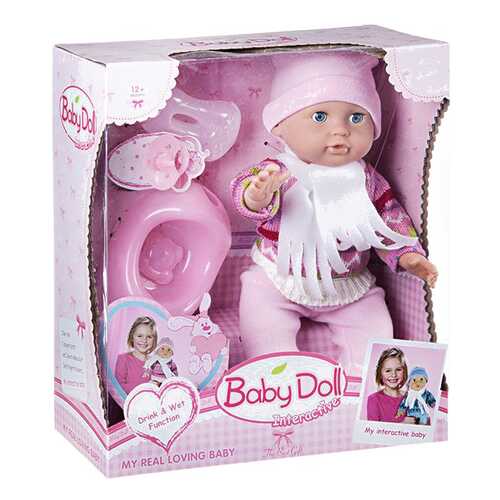 Пупс Baby Doll с аксессуарами (пьет, писает) YL1704B