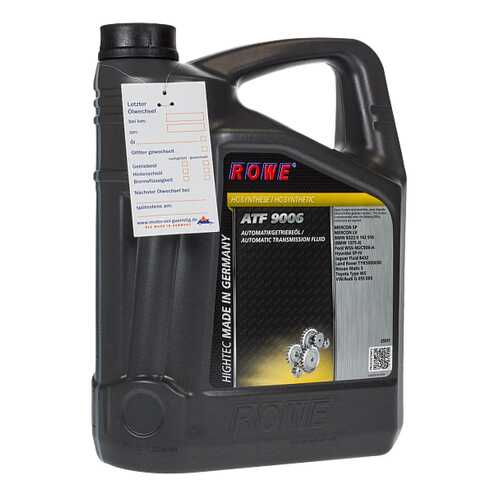 Трансмиссионное масло Rowe HIGHTEC ATF 5л 25051-0050-03