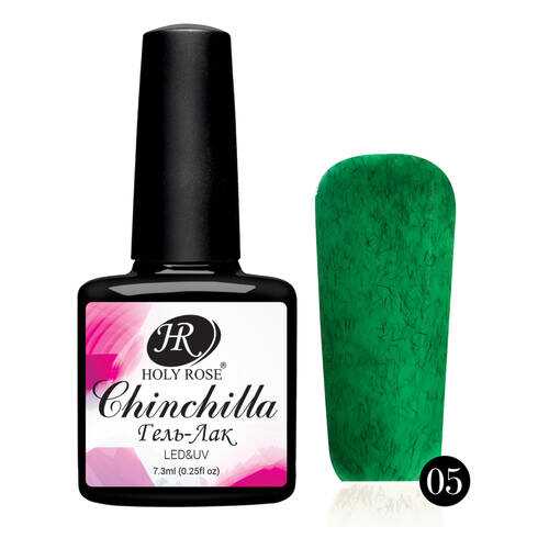 Гель-лак Holy Rose Chinchilla Ярко-зеленый №5 7,3мл