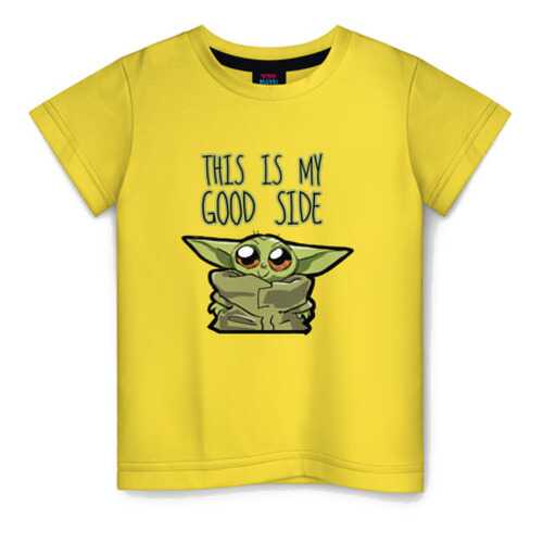 Детская футболка ВсеМайки Child Yoda, размер 152