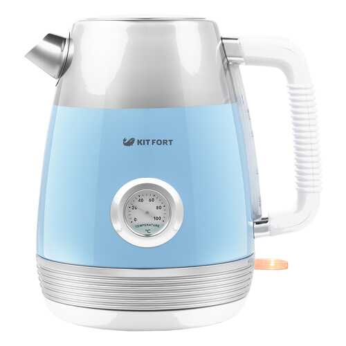 Чайник электрический Kitfort КТ-633-4 White/Silver