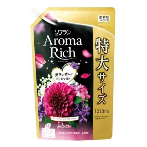 Кондиционер для белья Lion aroma rich Juliette ваниль-жасмин 1210 мл