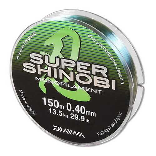 Леска монофильная Daiwa Super Shinobi 0,4 мм, 150 м, 13,5 кг