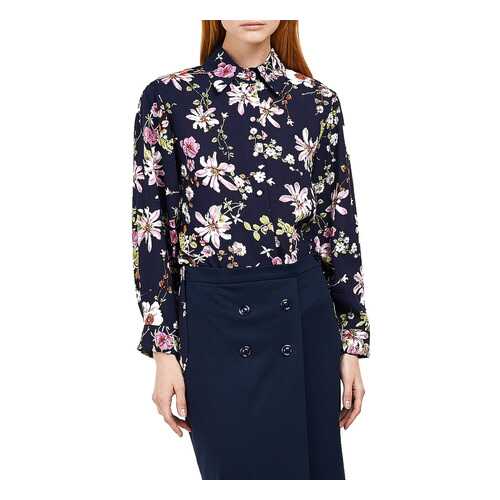 Рубашка женская Alina Assi 15-503-765-DARKBLUE-14 синяя XS