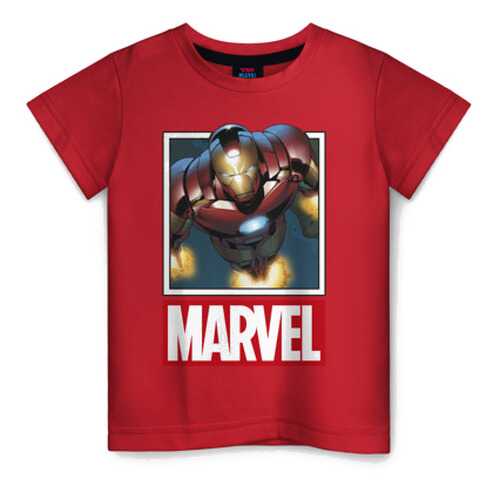 Детская футболка ВсеМайки Iron Man, размер 164