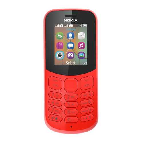 Мобильный телефон Nokia 130 Red