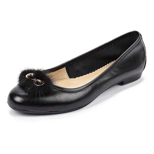 Балетки женские Alessio Nesca 28407410 черные 38 RU