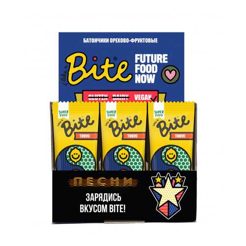 Батончик орехово-фруктовый Take a Bite кумкват-лимон 45 г