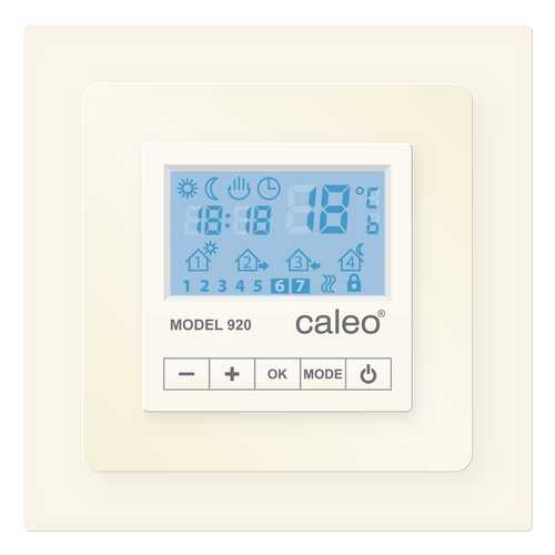 Терморегулятор для теплых полов Caleo Caleo 920 кремовый