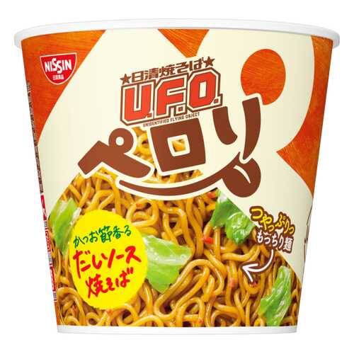 Лапша Nissin U.F.O с ароматом тунца кацуо и овощным соусом стакан 74 г