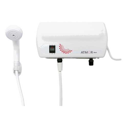 Водонагреватель проточный Atmor Basic 3.5 (душ) white