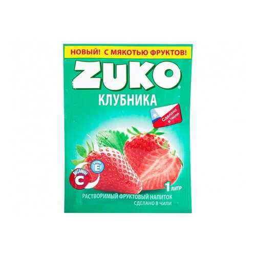Напиток Zuko растворимый клубника