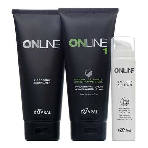 Набор средств для волос Kaaral Online hair straightening system