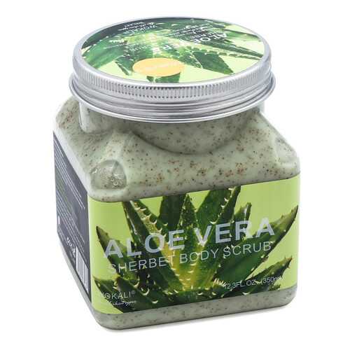 Скраб для тела Wokali Aloe Sherbet Body Scrub Алоэ 350 мл
