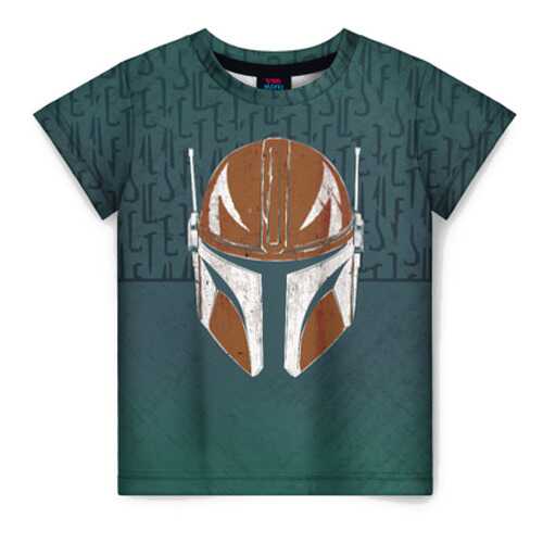 Детская футболка ВсеМайки 3D The Mandalorian, размер 104