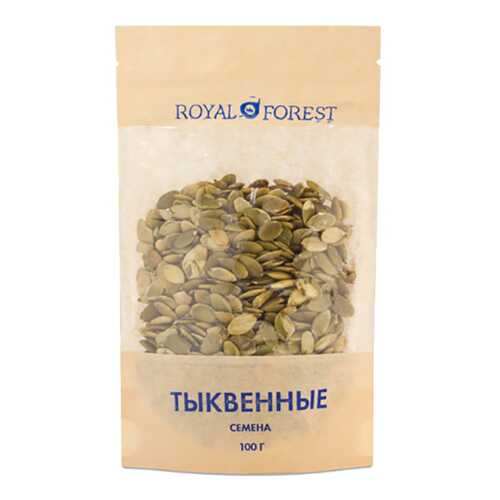 Семечки тыквенные Royal Forest очищенные 100 г