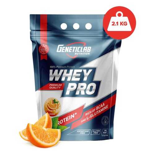 GeneticLab Nutrition Whey Pro 2,1 кг (вкус: апельсин)