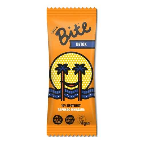 Батончик Bite фруктово-ореховый детокс абрикос-миндаль 45 г