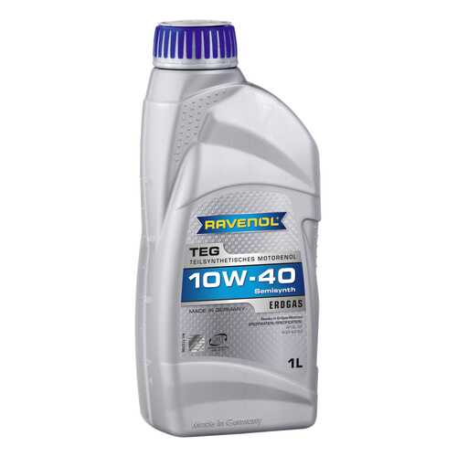 Моторное масло Ravenol TEG SAE 10W-40 1л