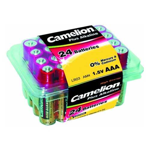 Батарейка Camelion LR03Plus Alkaline PB-24 24 шт