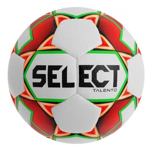 Футбольный мяч Select Talento №5 white/red/green