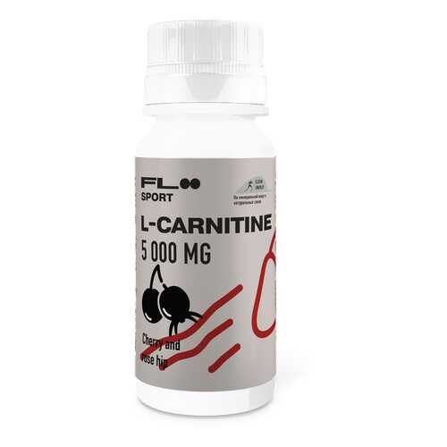 Floo Sport L-Carnitine 1500, 1 ампула 60 мл, вишня и шиповник