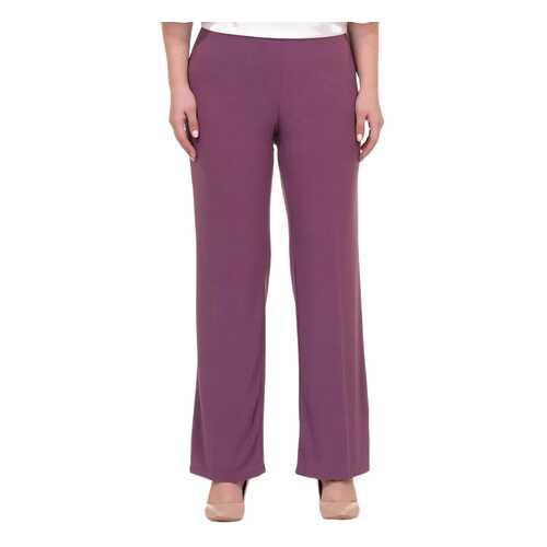 Брюки женские LA REINA STYLE 3-0016 фиолетовые 60 RU