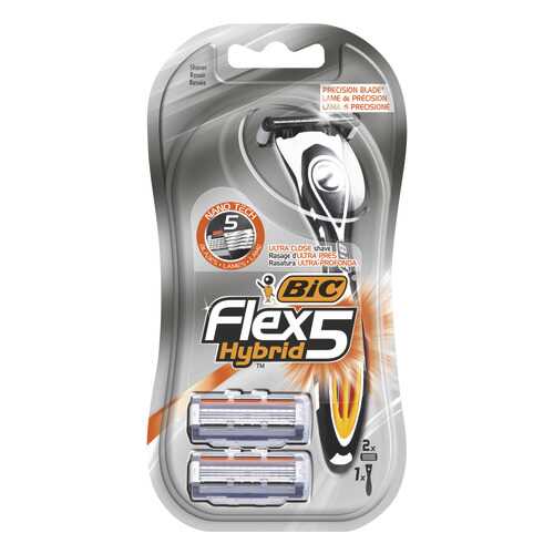 Станок для бритья BIC Flex 5 Hybrid + 2 кассеты