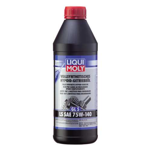Трансмиссионное масло LIQUI MOLY ollsynthetisches Hypoid-Getriebeoil 75w140 1л 8038